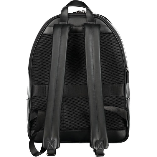 Tommy Hilfiger Nero Poliuretano Men Backpack