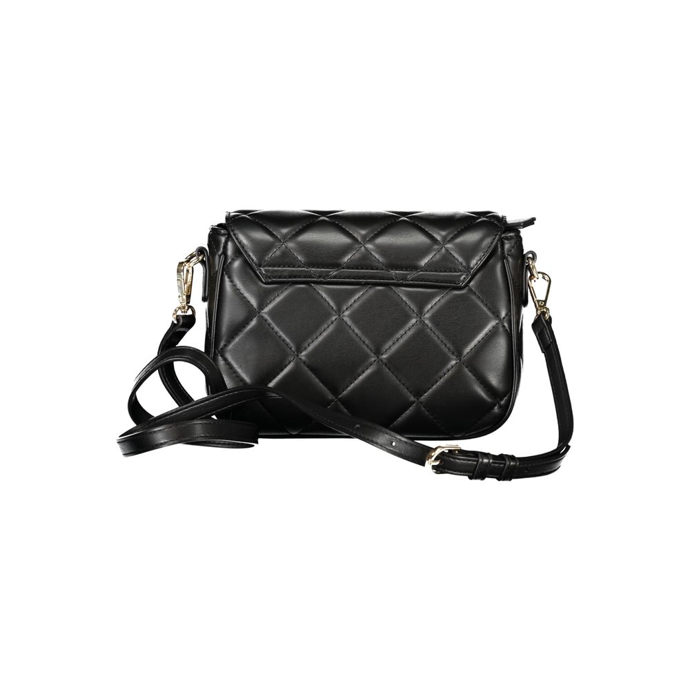 Mario Valentino Black Polyethylene Women Handbag