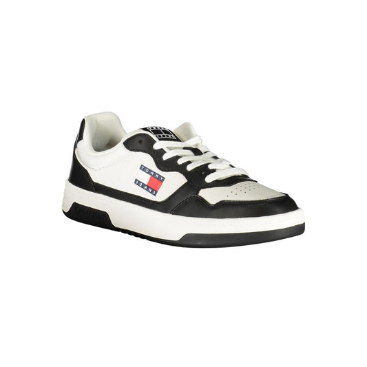 Tommy Hilfiger Black Polyurethane Men Sneaker