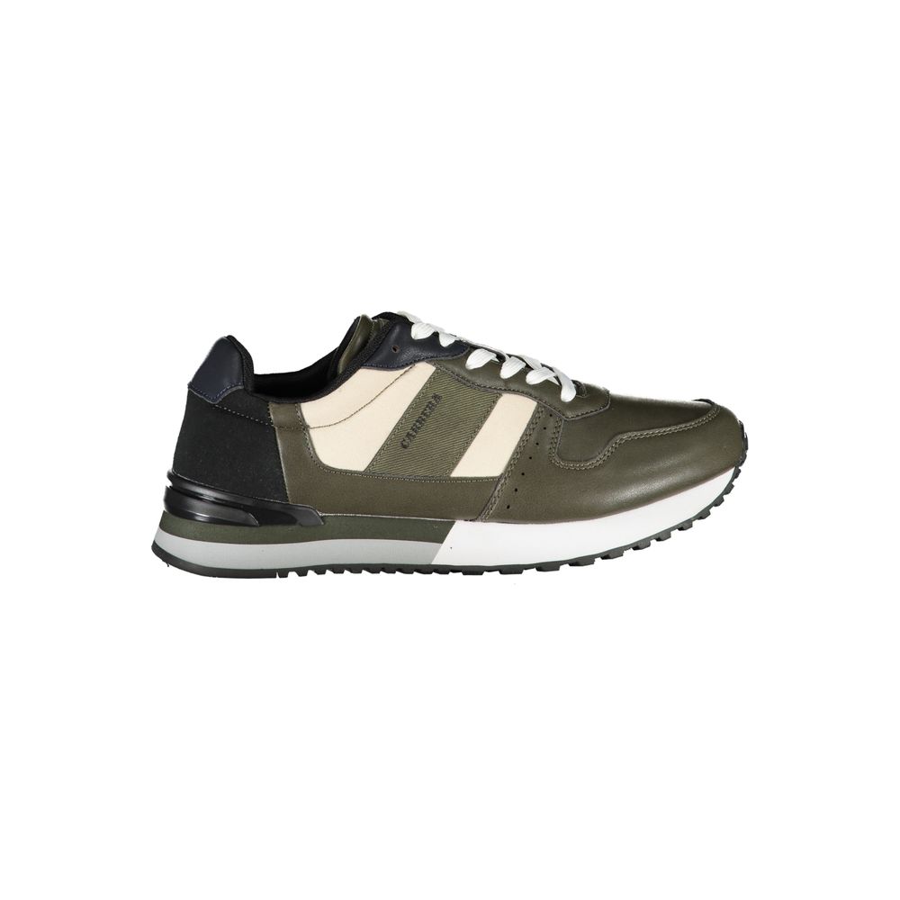 Carrera Green Polyester Athletic Sneakers