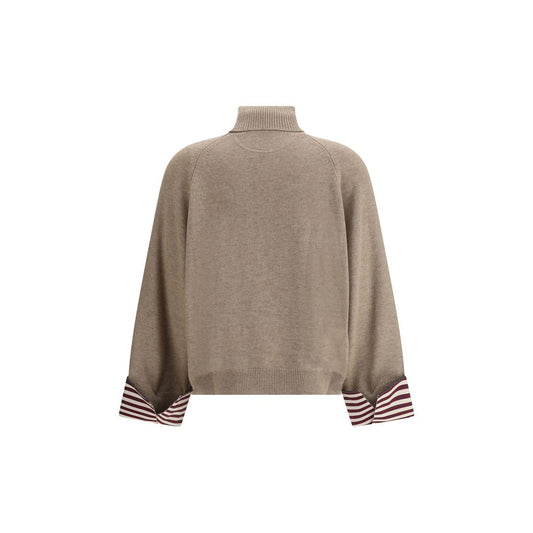Brunello Cucinelli Beige Cashmere Cashmere Sweater