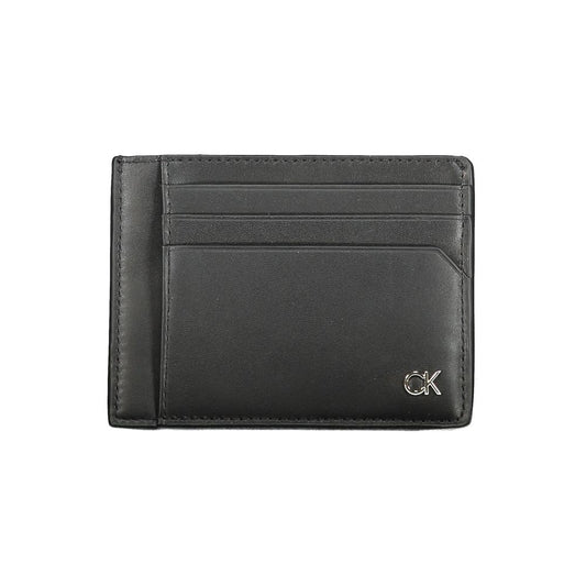Calvin Klein Nero Leather Men Wallet