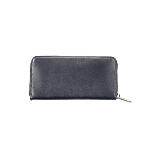 Tommy Hilfiger Blue Leather Women Wallet - Qutton
