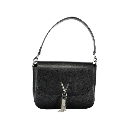 Mario Valentino Black Polyurethane Women Handbag - Qutton