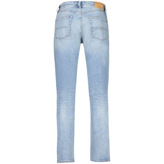 Tommy Hilfiger Azzurro Cotton Men's Jean
