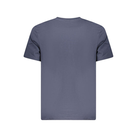 Lee Blue Cotton Men T-Shirt