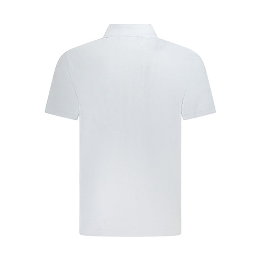 Calvin Klein Light Blue Cotton Men Polo Shirt