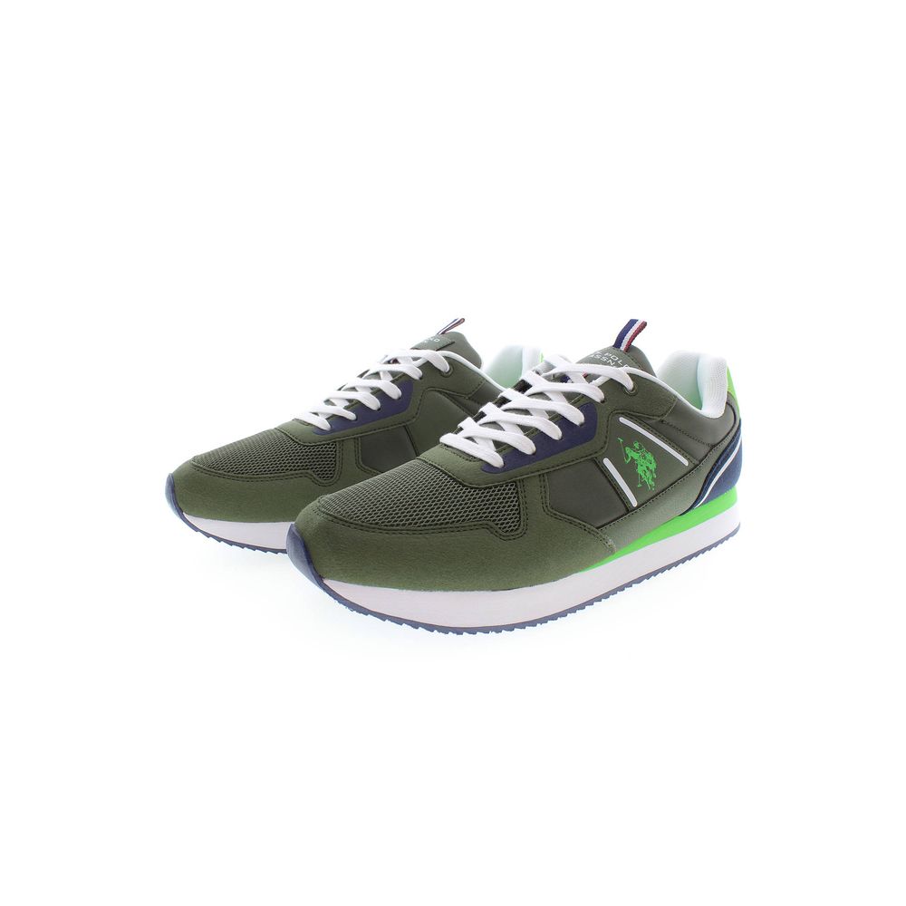 U.S. POLO ASSN. Verde Polyurethane Men Sneaker