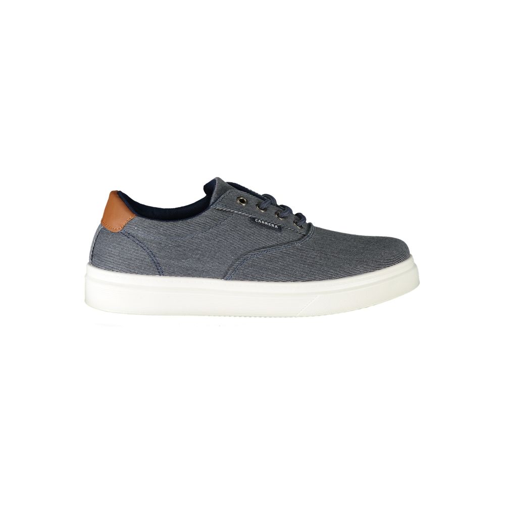 Carrera Blu Polyurethane Men Sneaker