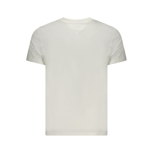 Tommy Hilfiger White Cotton Men's T-Shirt