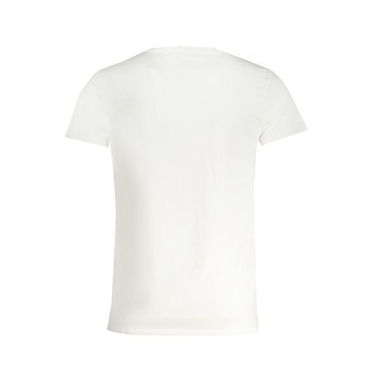 Trussardi White Cotton Men T-Shirt