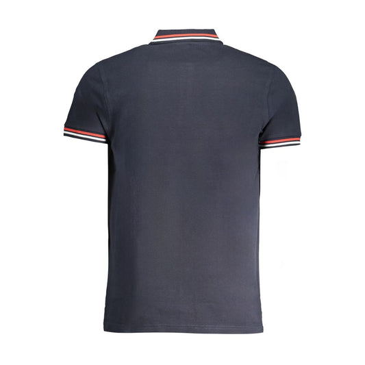 Cavalli Class Blue Cotton Men's Polo Shirt