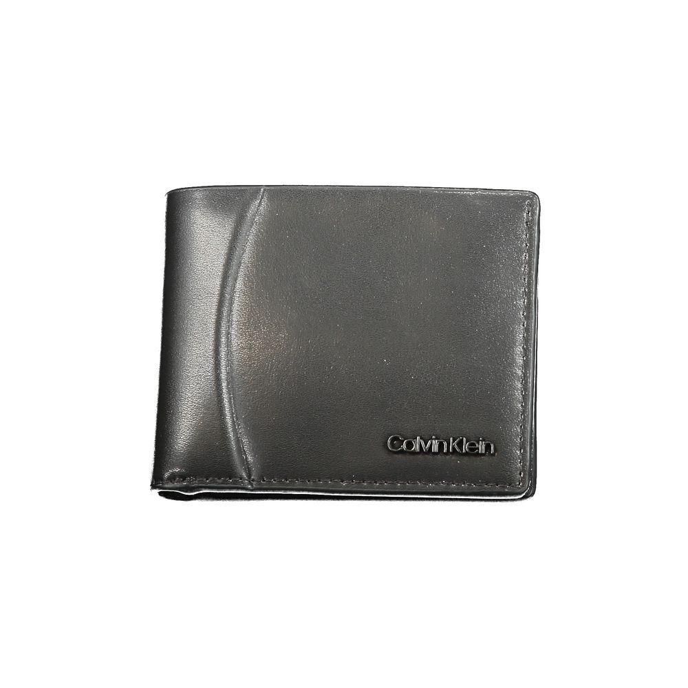 Calvin Klein Black Leather Men Wallet