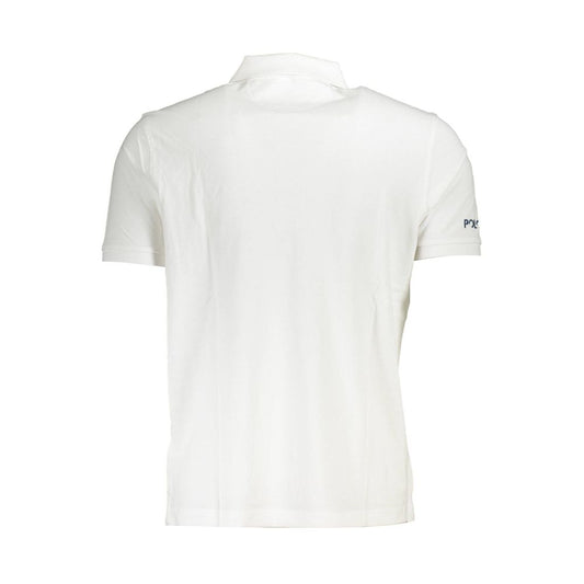 La Martina White Cotton Men's Polo Shirt