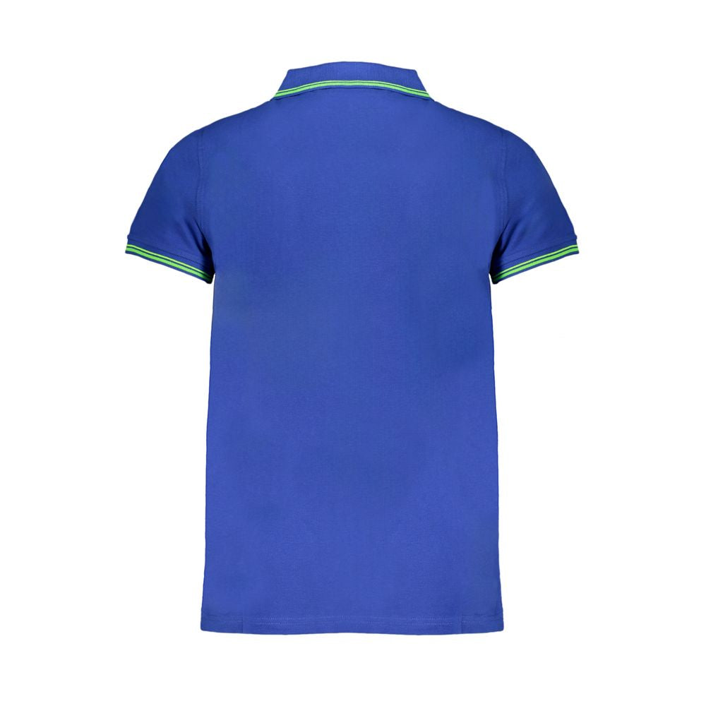 Norway 1963 Blue Cotton Men Polo Shirt