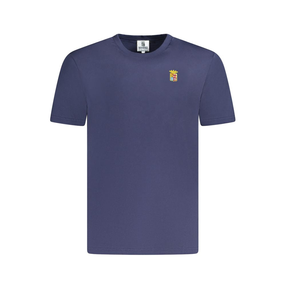 Marina Militare Blu Cotton Men T-Shirt