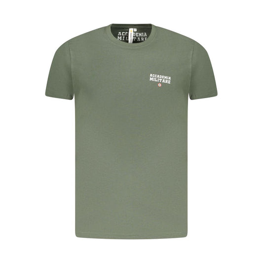 Accademia Militare Verde Cotton Mens T-Shirt