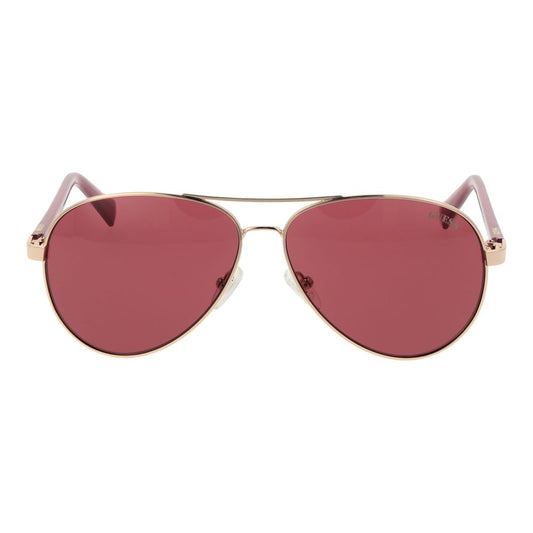 Guess Gold Metal Sunglasses
