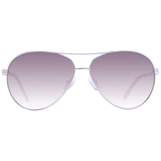 Guess Rose Gold Metal Sunglasses