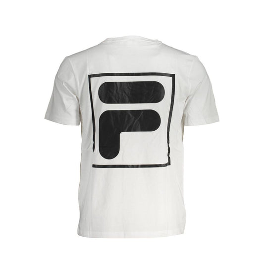 Fila Bianco Cotone Uomo T-Shirt