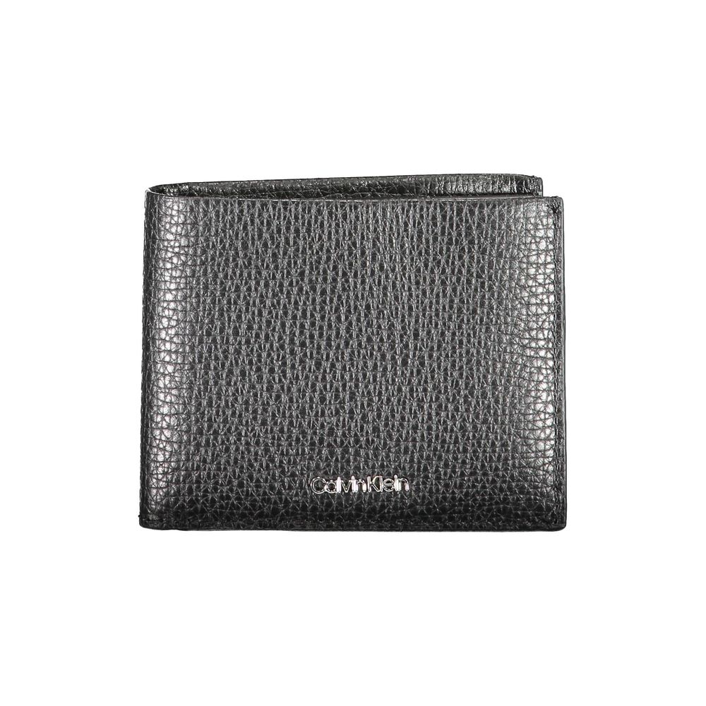 Calvin Klein Black Leather Mens Wallet