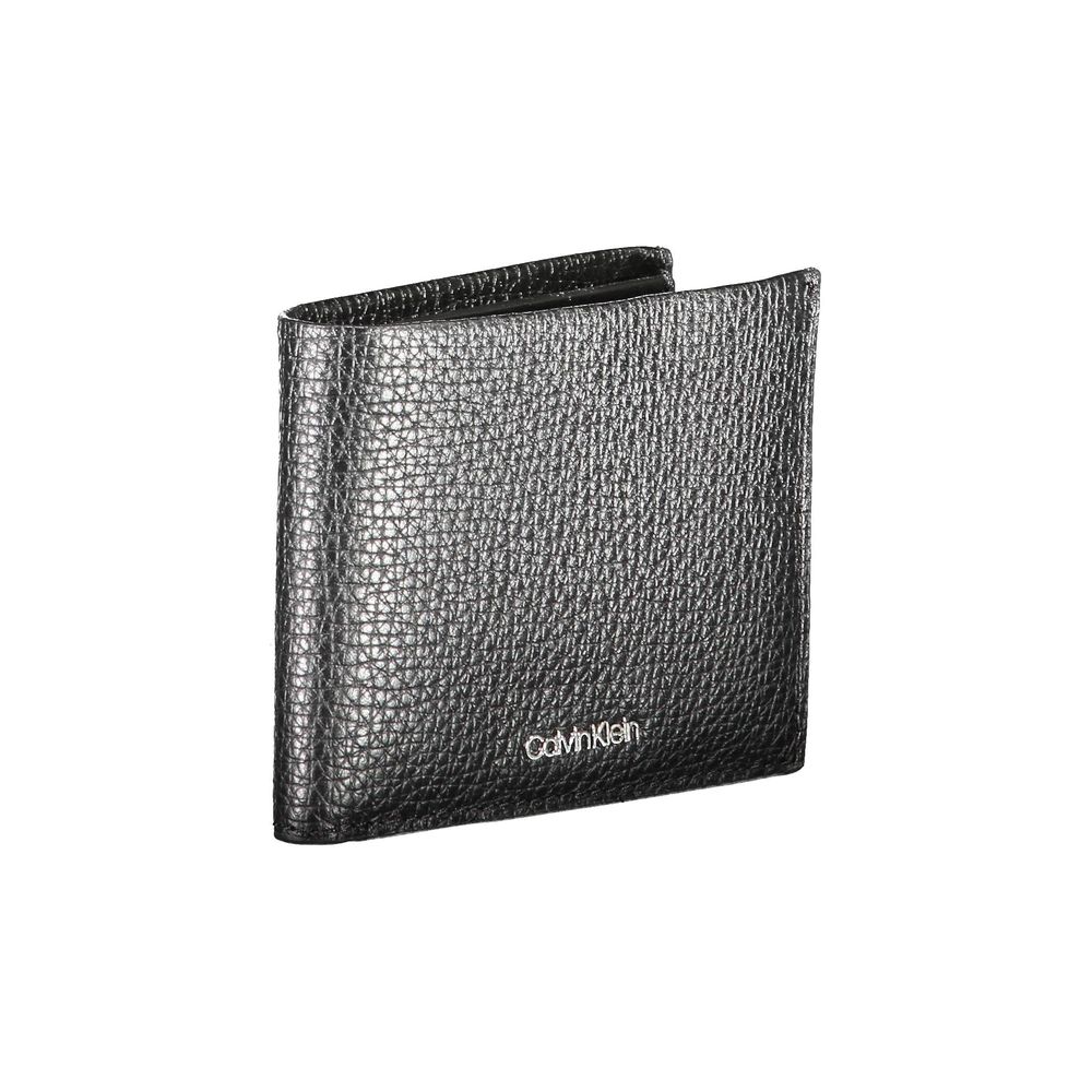 Calvin Klein Black Leather Mens Wallet