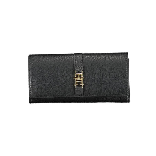 Tommy Hilfiger Black Polyethylene Wallet