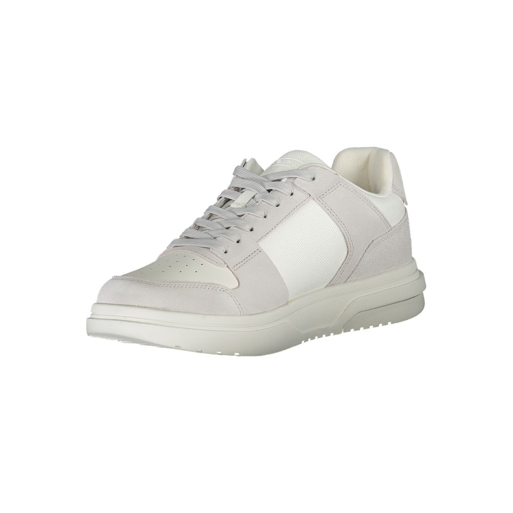 Tommy Hilfiger White Polyester Athletic Sneakers