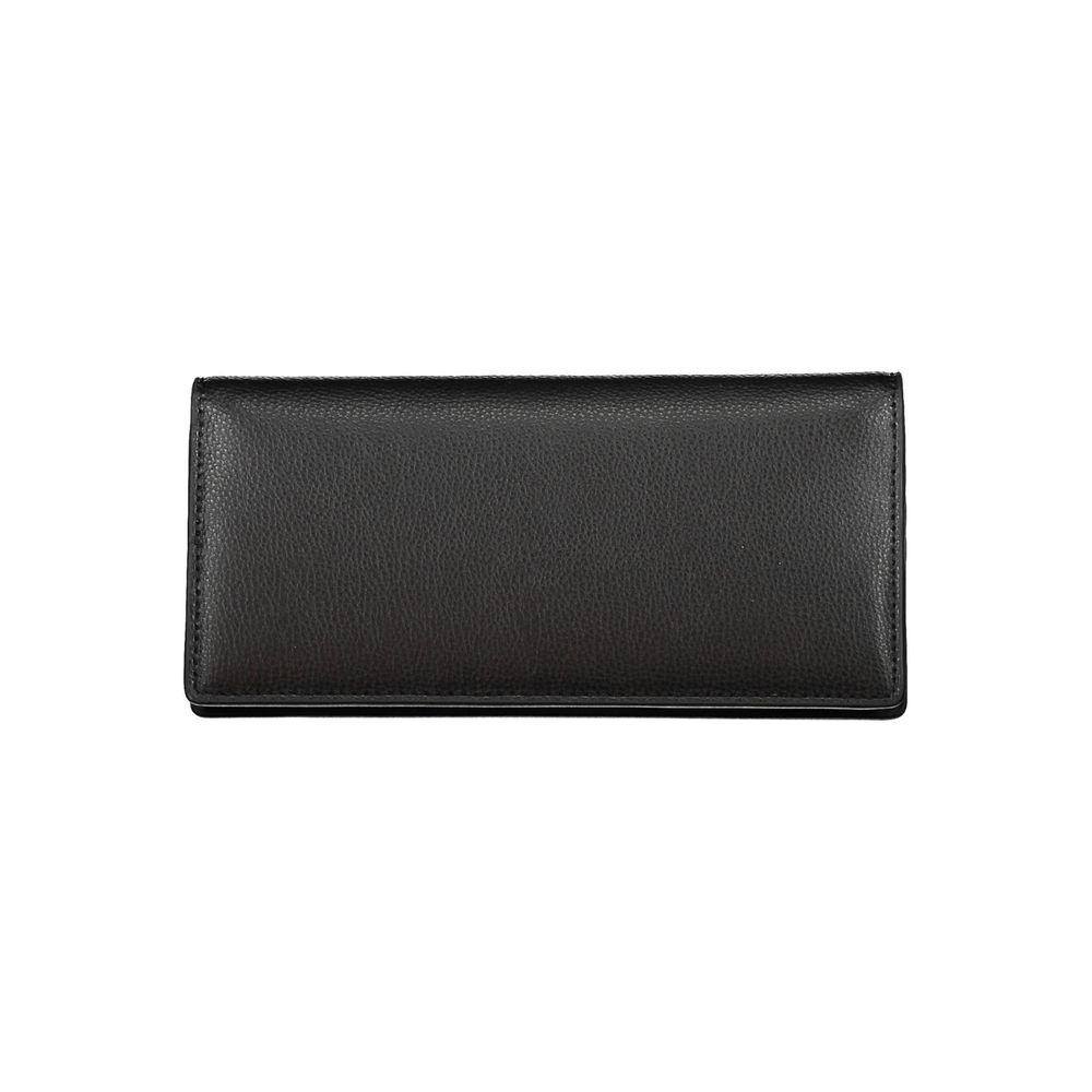 Tommy Hilfiger Black Polyurethane Women Wallet