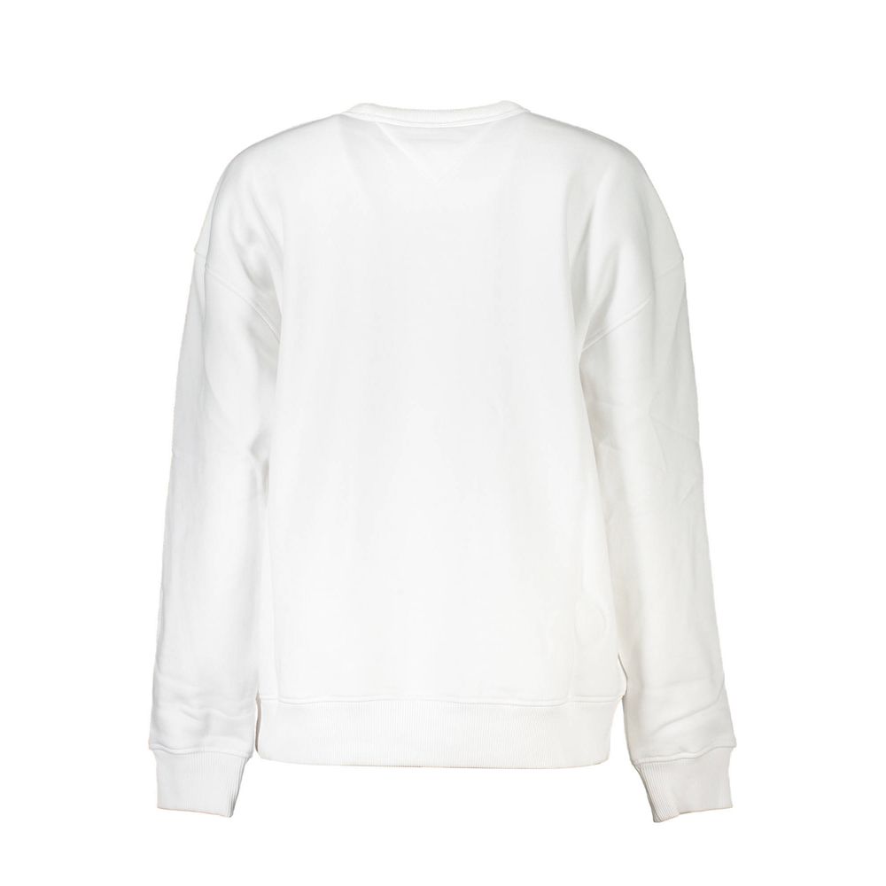 Tommy Hilfiger Bianco Cotton Women's Sweatshirt