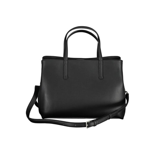 Calvin Klein Black Polyurethane Women Handbag