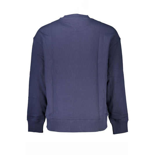 Tommy Hilfiger Blue Cotton Men Sweatshirt