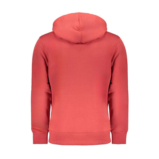 Calvin Klein Red Cotton Men Sweatshirt