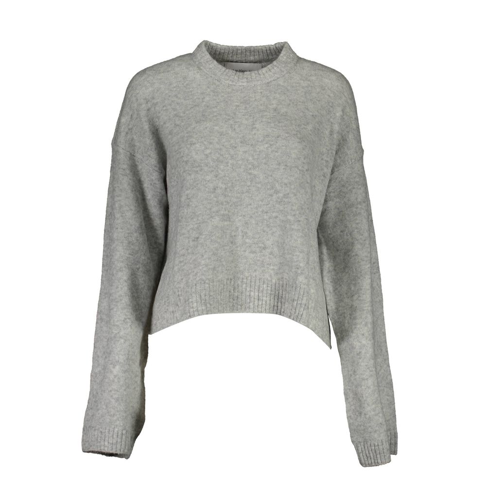 Calvin Klein Grigio Acrylic Women Sweater - Qutton