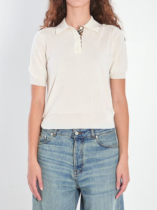 Wool Polo Shirt