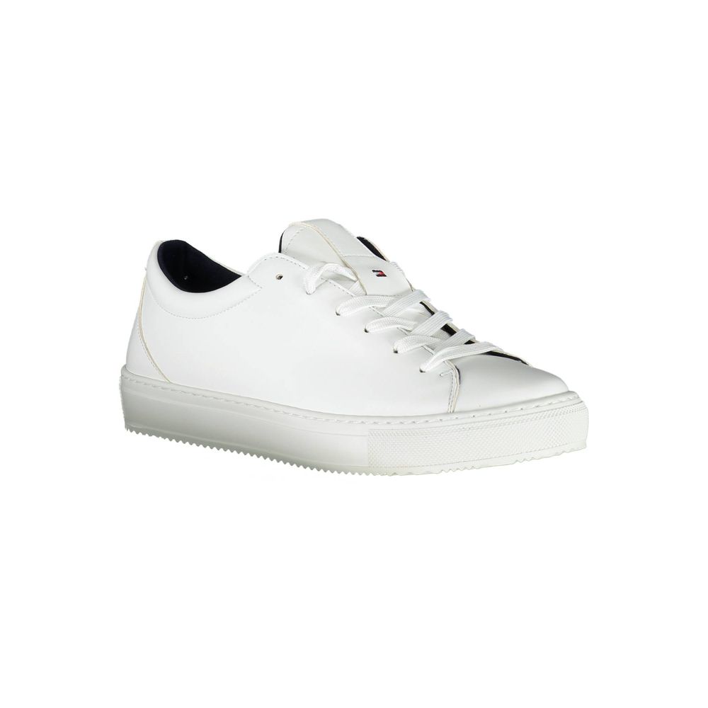 Tommy Hilfiger Bianco Synthetic Women Sneaker