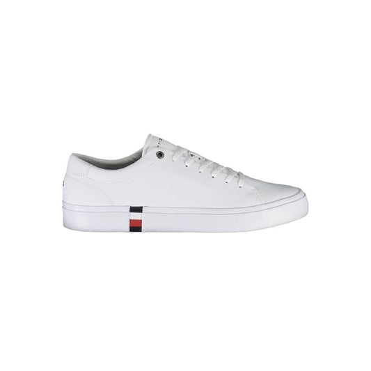 Tommy Hilfiger Bianco Leather Men Sneaker