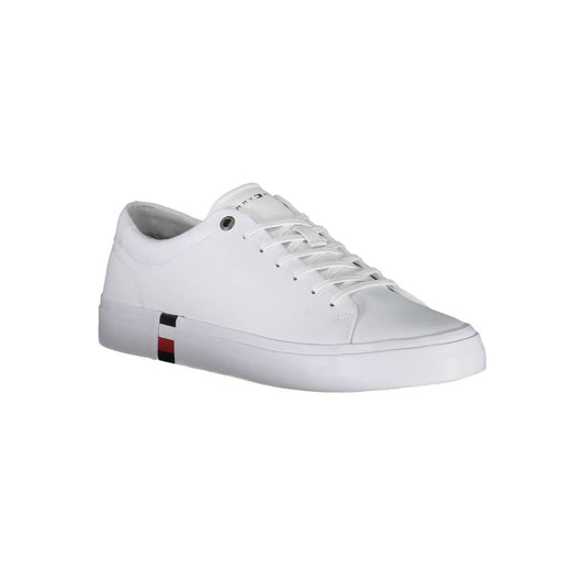 Tommy Hilfiger Bianco Leather Men Sneaker