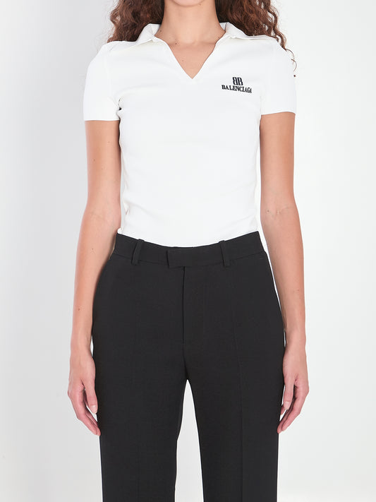 T-Shirt with V-neckline