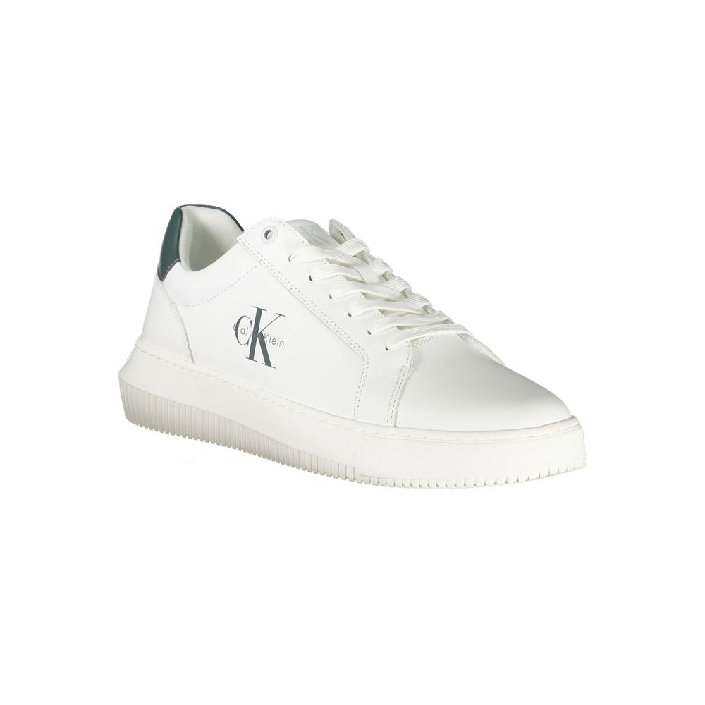 Calvin Klein White Leather Men Sneaker