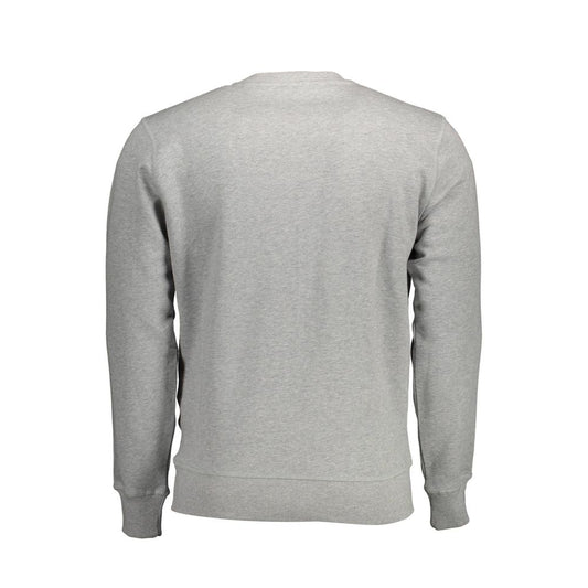 North Sails Grigio Cotton Men Sweatshirt