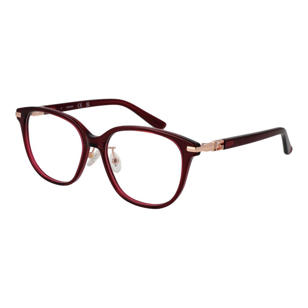 Guess Burgundy Acetate Glasses (Frames) - Qutton