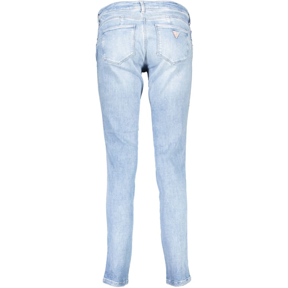 Guess Jeans Azzurro Organic Cotton Women's Jeans