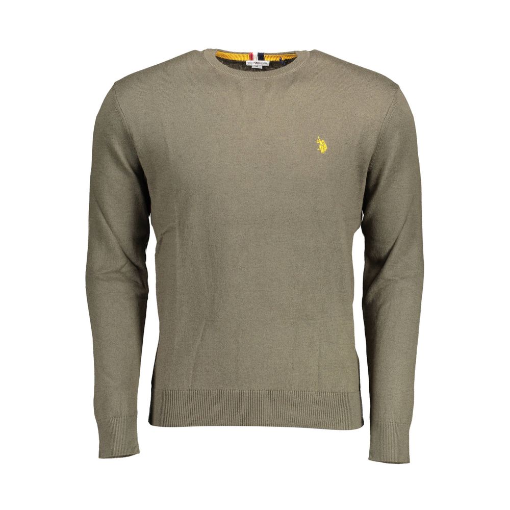 U.S. POLO ASSN. Verde Cotton Men Sweater