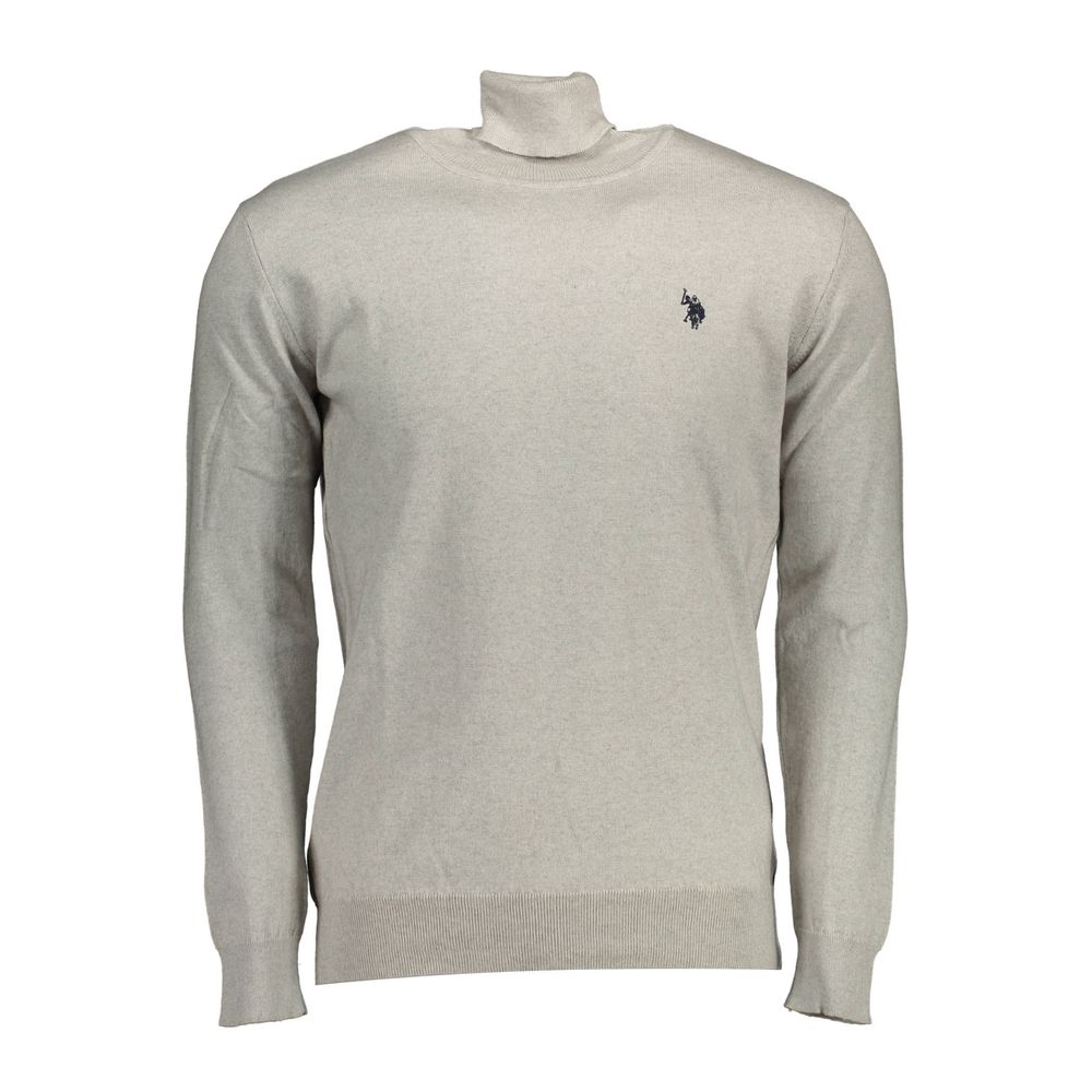 U.S. POLO ASSN. Grigio Cotton Men Sweater