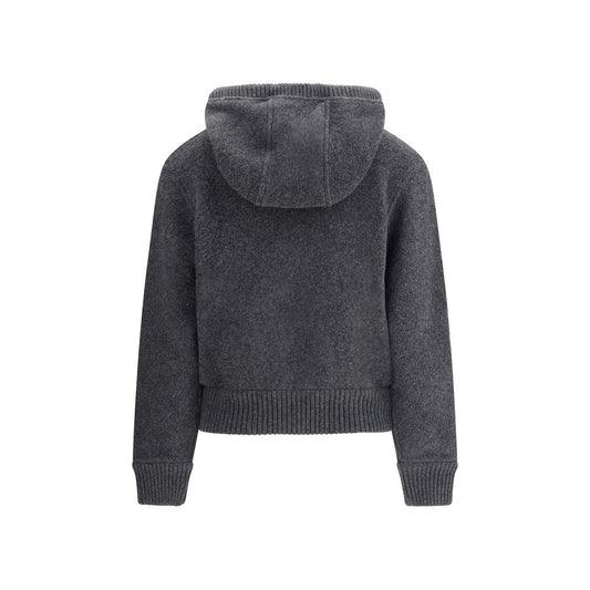 Thom Browne Gray Wool Sweatshirt