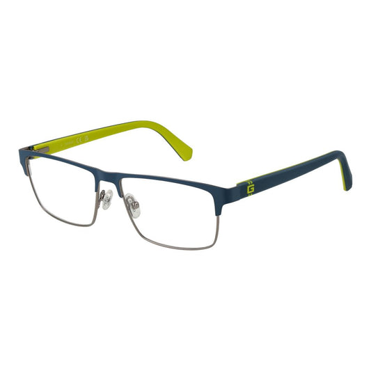 Guess Blue Metal Glasses (Frames) - Qutton