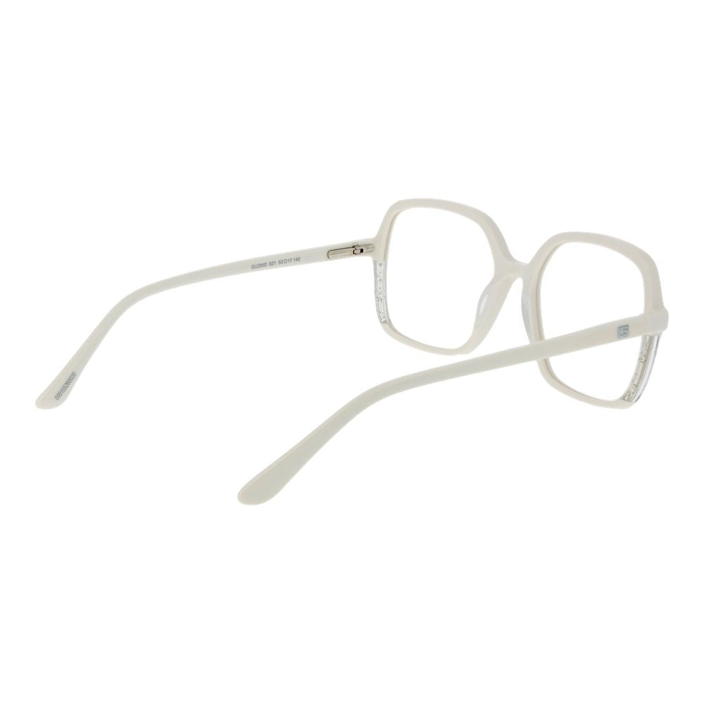 Guess White Acetate Glasses (Frames) - Qutton