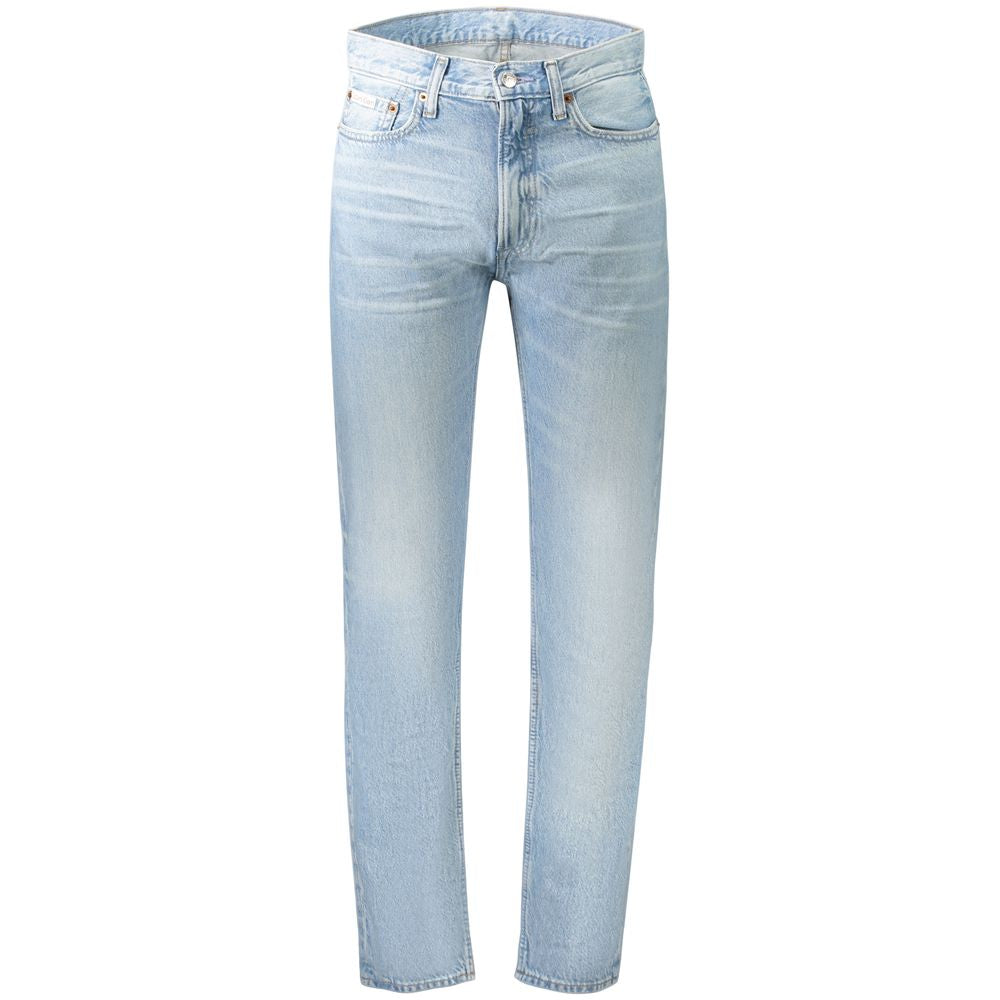Calvin Klein Azzurro Cotton Men's Jeans