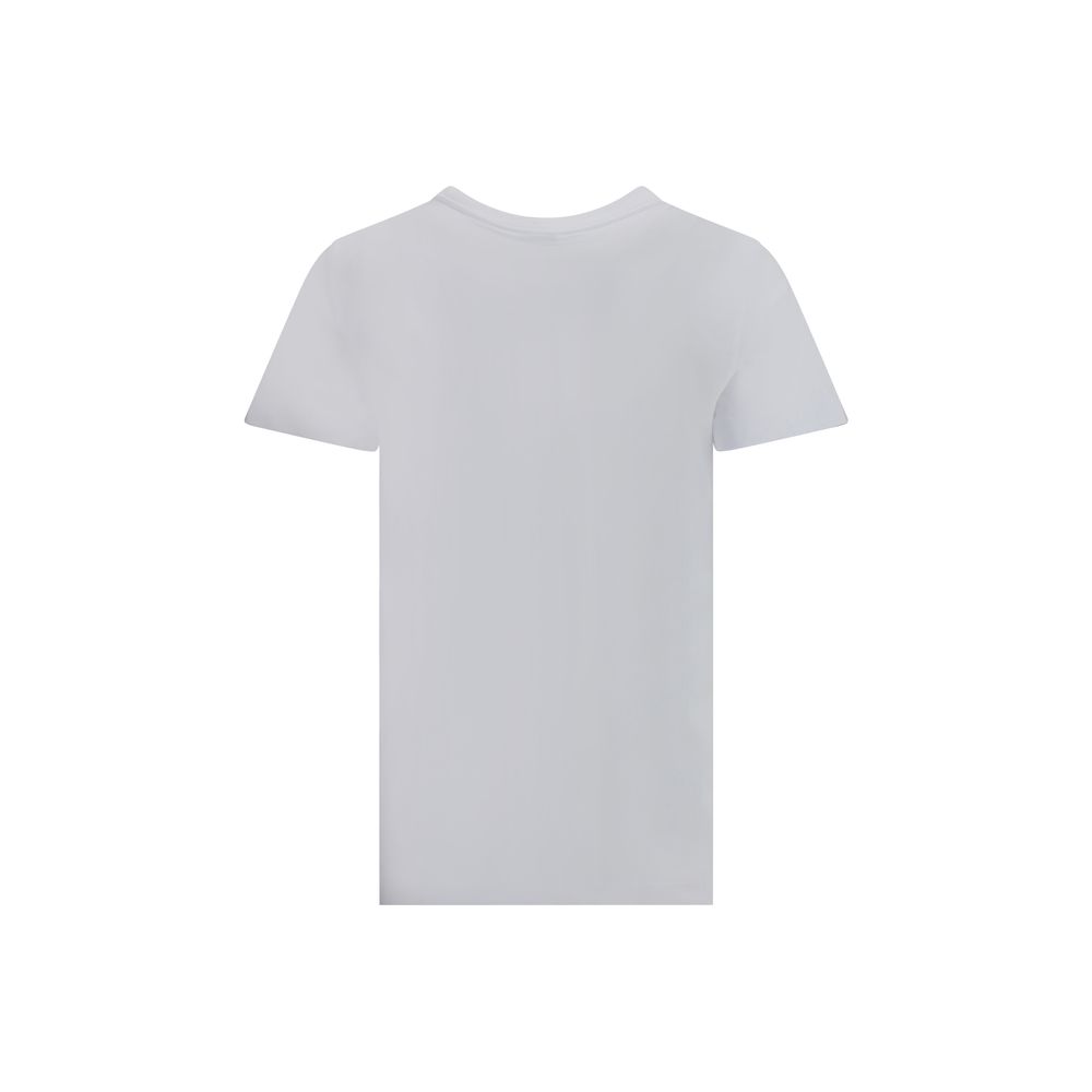 PINKO White Cotton T-Shirt - Qutton